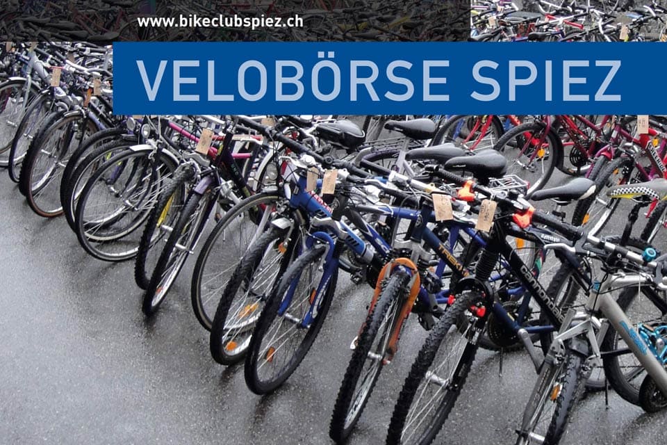 Velobörse Bikeclub-Spiez Samstag 28. April 2018