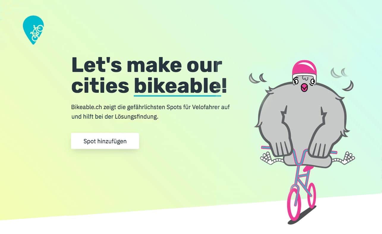 Bikeable Velo-Infrastruktur Region Thun 1